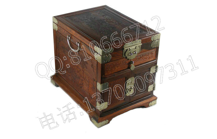 三童獻(xiàn)壽梳妝盒、收納盒